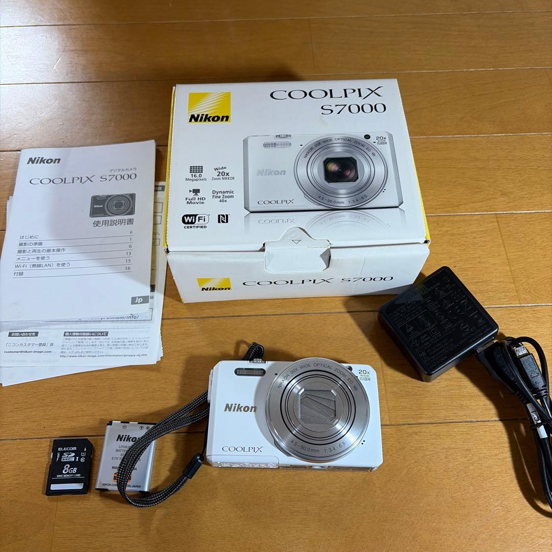 Nikon Compact Digital Camera Coolpix S7000 Wi-Fi
