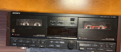 Cd, Md Cassette Decks Sony Tc-V9900