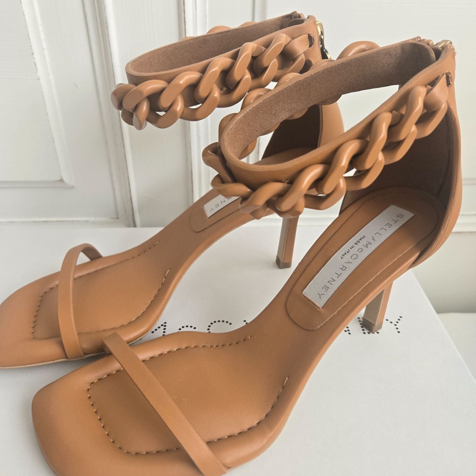 Stella Mccartney Sandals Honey Falabella Eco Alter Mat 37
