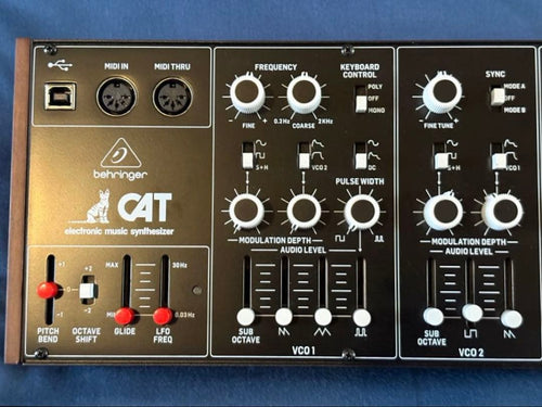 Behringer Analog Synthesizers Cat