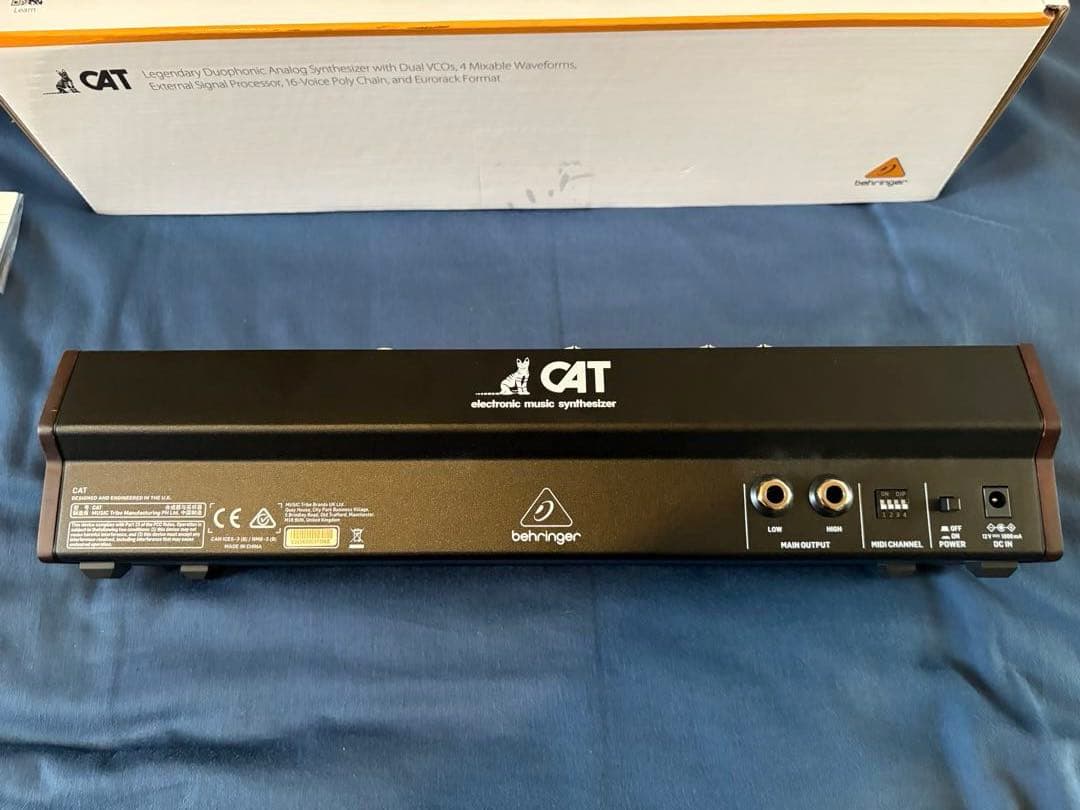 Behringer Analog Synthesizers Cat