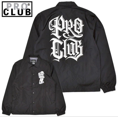 Proclub Nylon Jackets Pro Club X Mister Cartoon Black