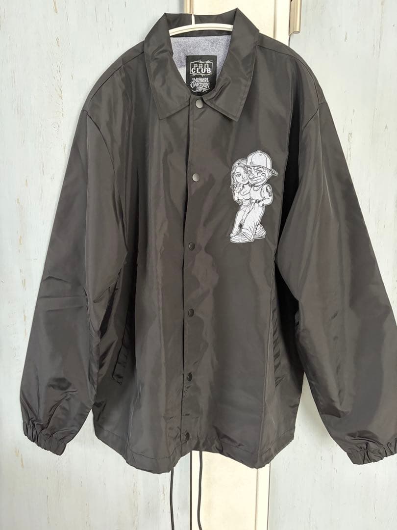 Proclub Nylon Jackets Pro Club X Mister Cartoon Black