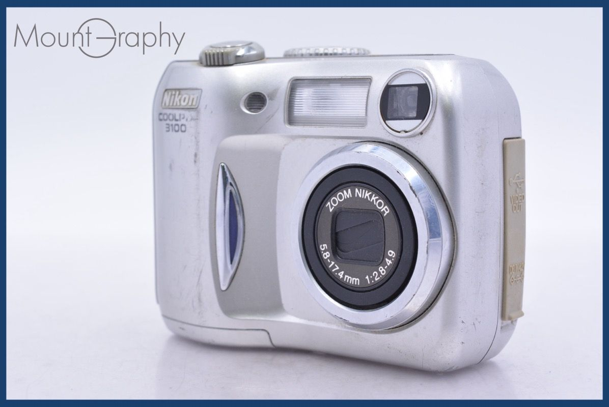 Compact Digital Camera Nikon Coolpix 3100 3X #Mj9067