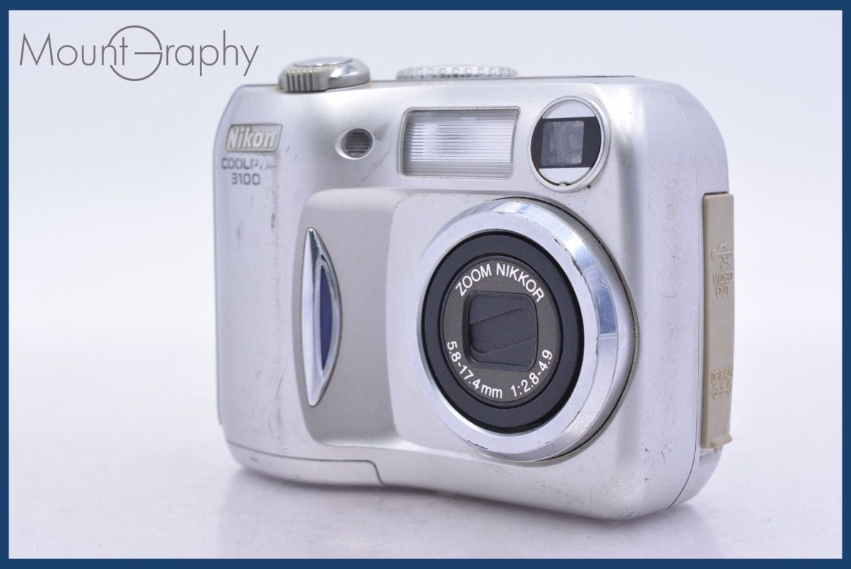 Compact Digital Camera Nikon Coolpix 3100 3X #Mj9067