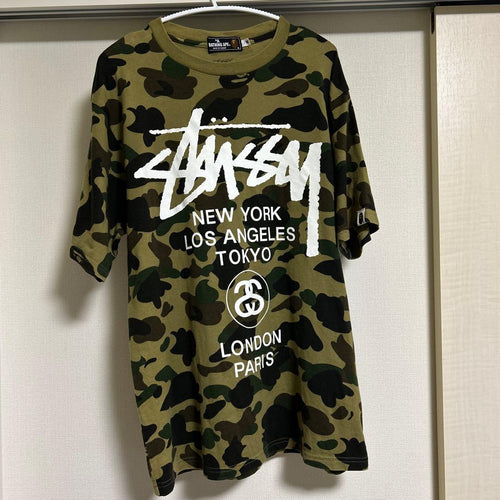 A Bathing Ape T-Shirts Stussy 30 T M