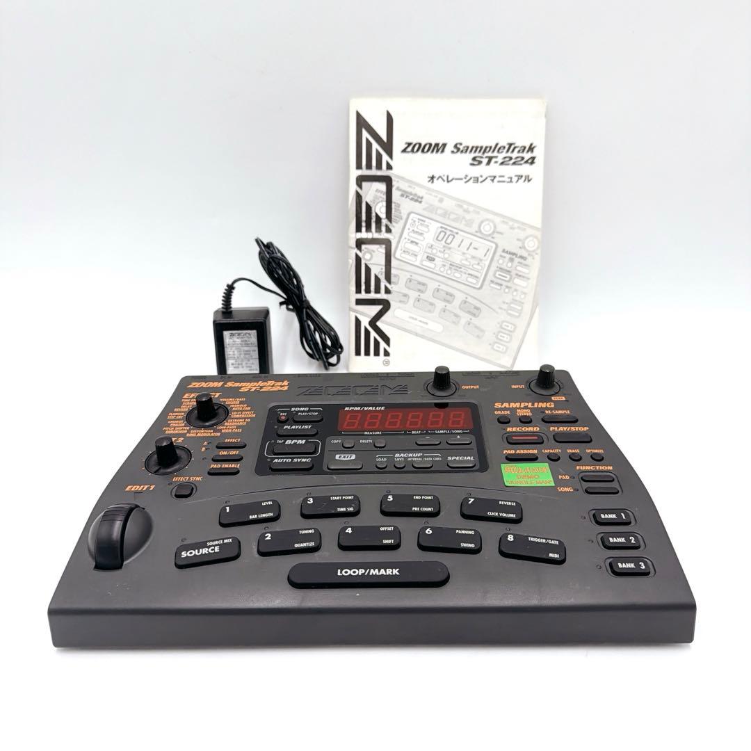 Zoom Samplers St-224 Sampletrak E-Musp-1200