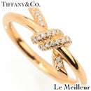 Tiffany Ring Tiffany&Co. K18Pg 6 Ok