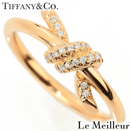 Tiffany Ring Tiffany&Co. K18Pg 6 Ok