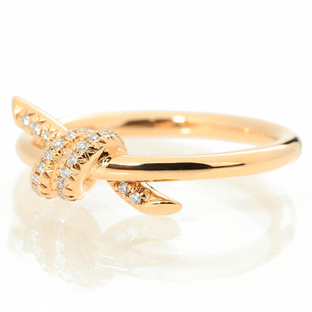 Tiffany Ring Tiffany&Co. K18Pg 6 Ok