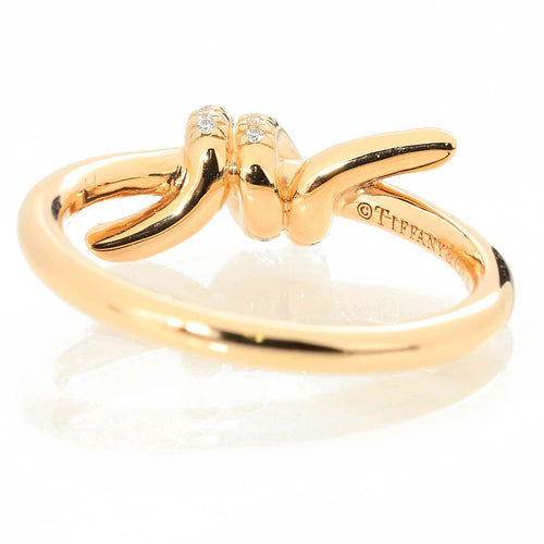 Tiffany Ring Tiffany&Co. K18Pg 6 Ok