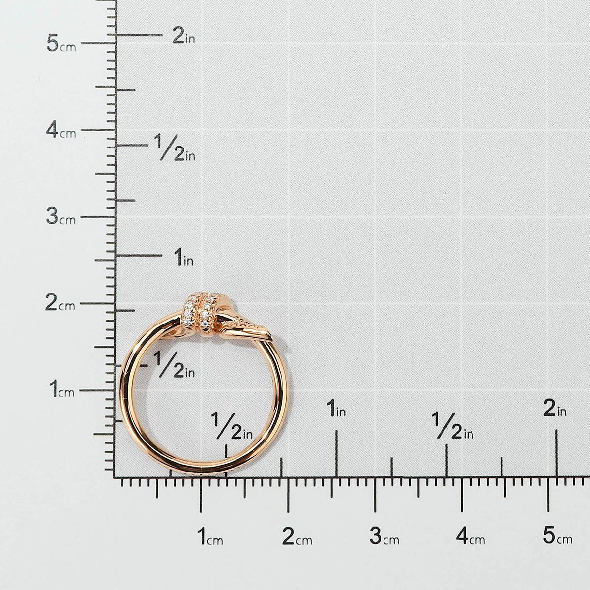 Tiffany Ring Tiffany&Co. K18Pg 6 Ok