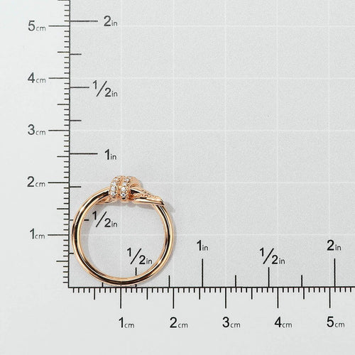 Tiffany Ring Tiffany&Co. K18Pg 6 Ok