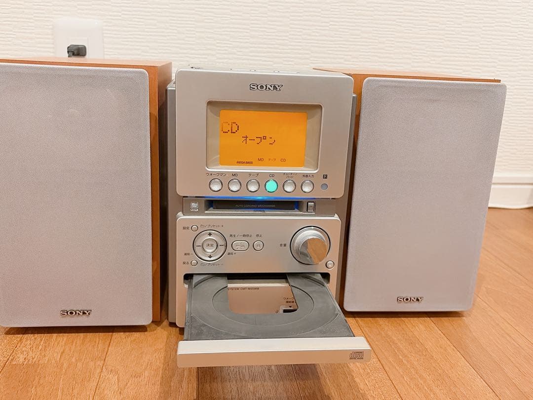 Sony Mini Component Systems Hcd-M35Wm Cd Md
