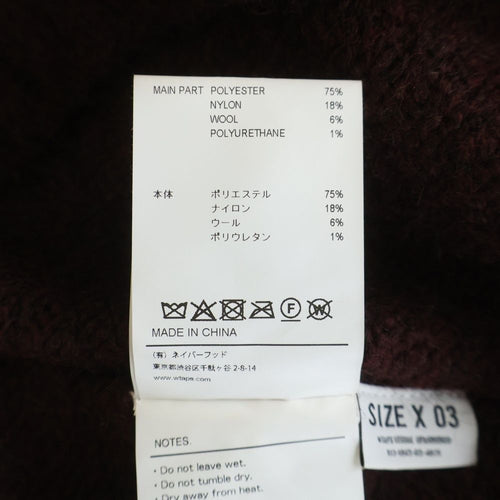 Maglione in maglia Wtaps 25Aw Girocollo Bvo Wopl 252Madt-Knm02