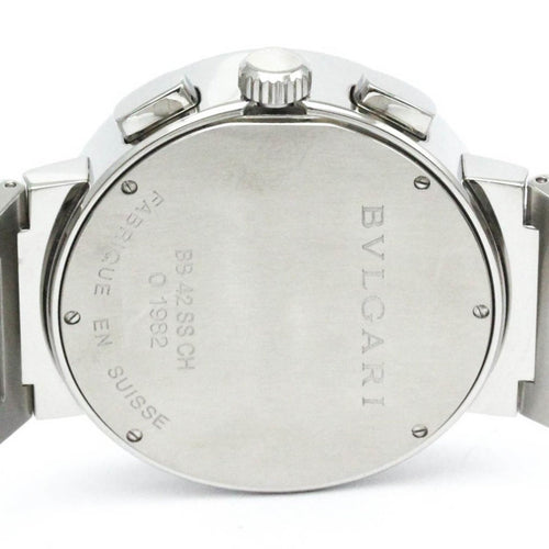 Bvlgari Automatic Winding Clock Bb42Ssch