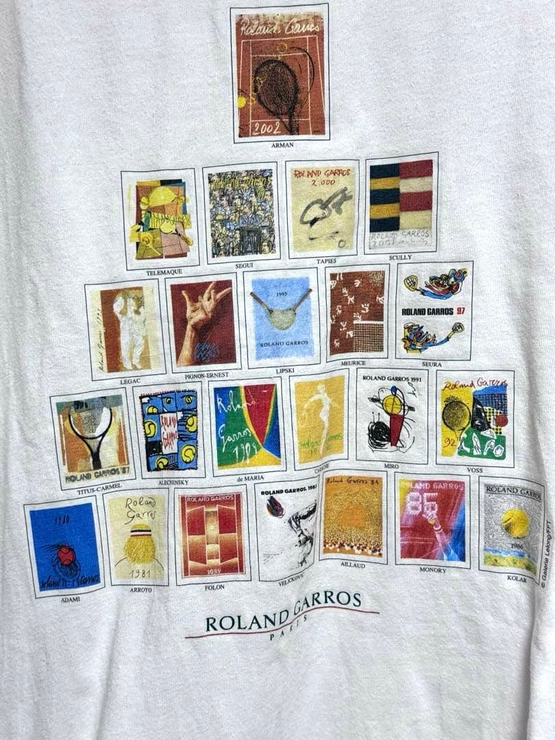 T-Shirts Roland Garros Paris Grif2001 T Xl