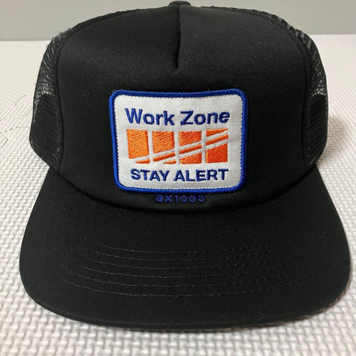 Dime Baseball Caps Gx1000 Work Zone 5Panel Cap Sf Black