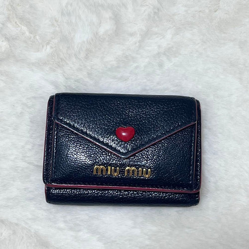 Miu Trifold Wallets