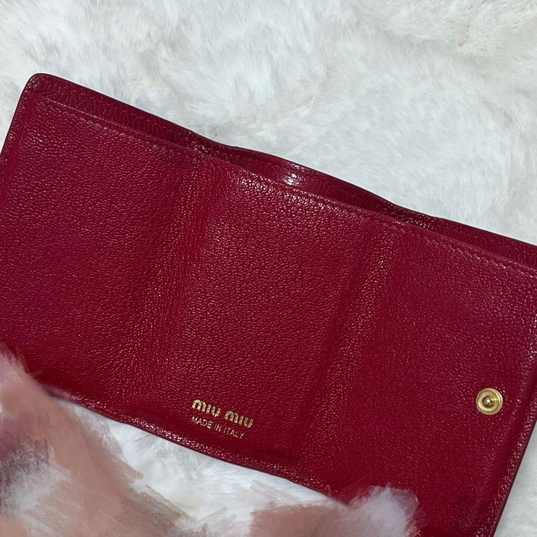 Miu Trifold Wallets