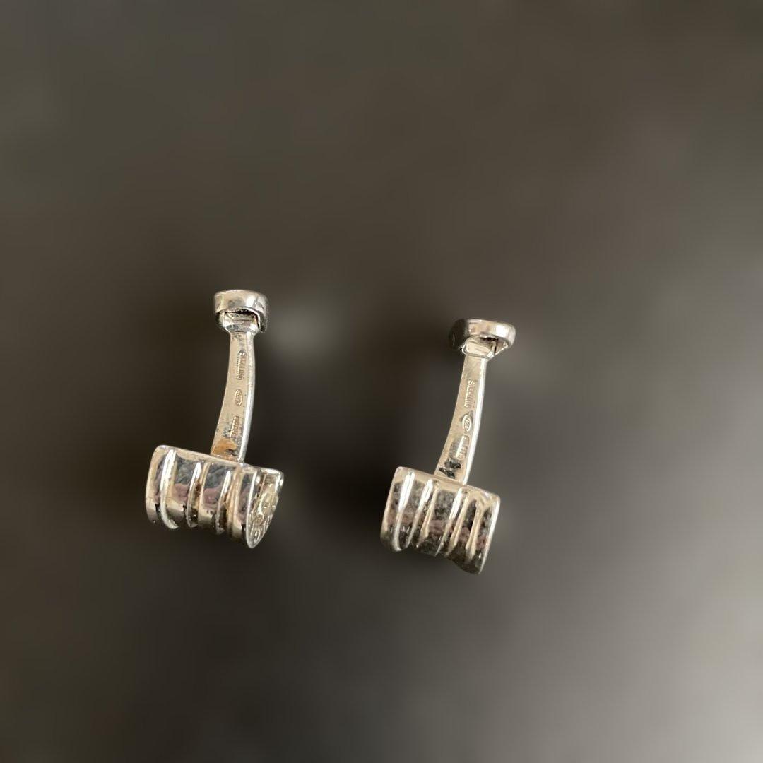 Bvlgari Cufflinks Sv 925