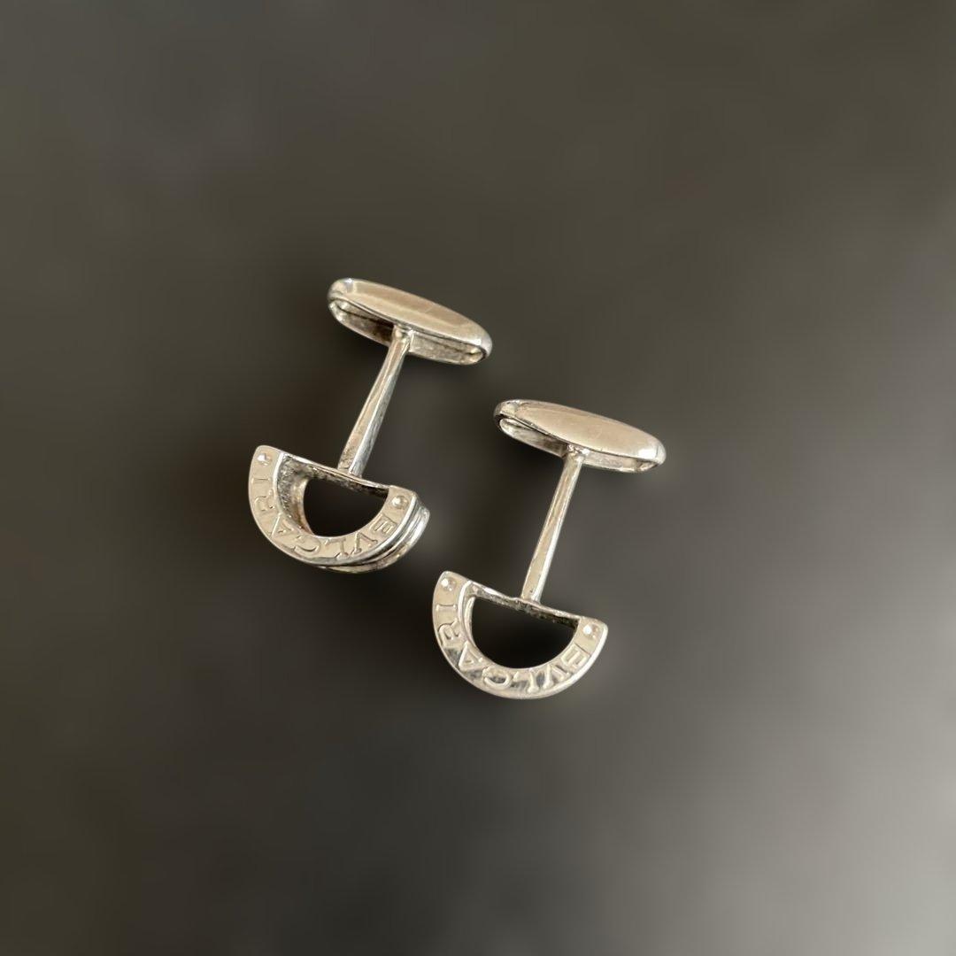 Bvlgari Cufflinks Sv 925