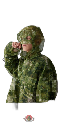 A Bathing Ape Others Pixel Camo Hooded Shirt Jacket(