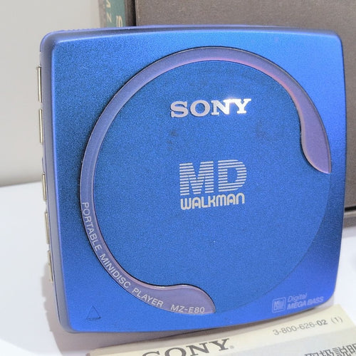 Sony Portable Md Player Mz-E80