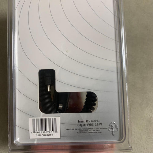 Oakley Sunglasses Thump Pro 512 Car Charger