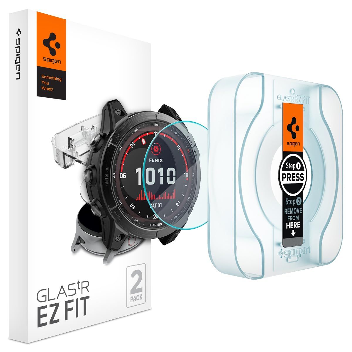 Others Spigen [Glastr Ez Fit] Garmin Fenix 8 Pro/Fenix 7X /Epix Pro (51Mm) 2