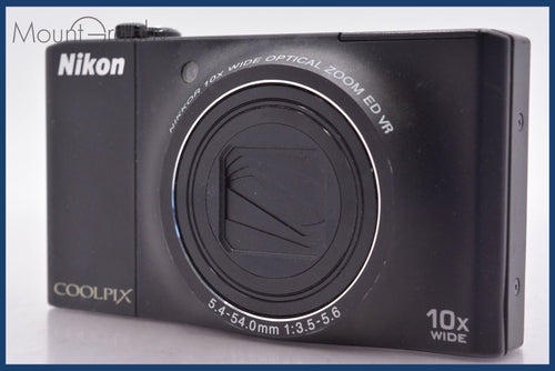 Compact Digital Camera Nikon Coolpix S8000 10X #Mj7346