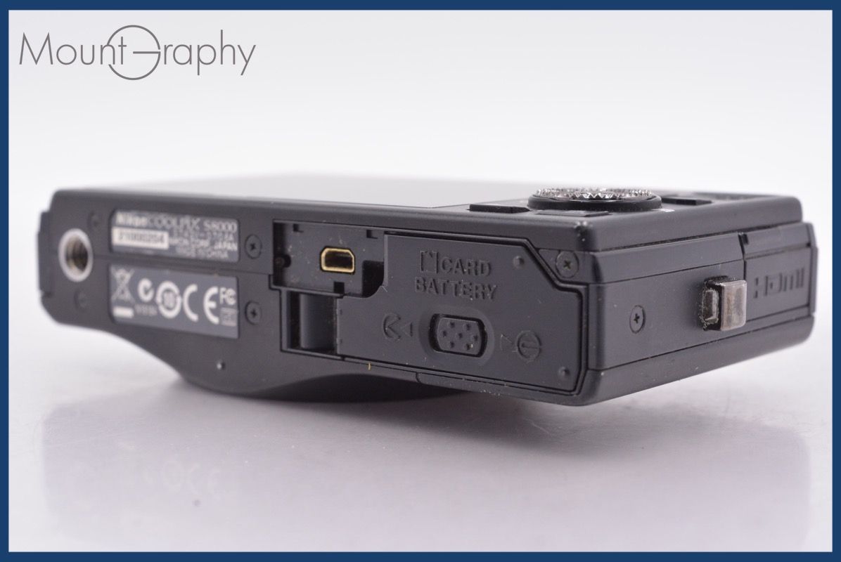 Compact Digital Camera Nikon Coolpix S8000 10X #Mj7346