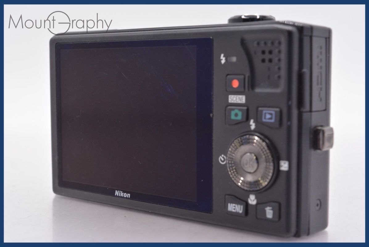 Compact Digital Camera Nikon Coolpix S8000 10X #Mj7346