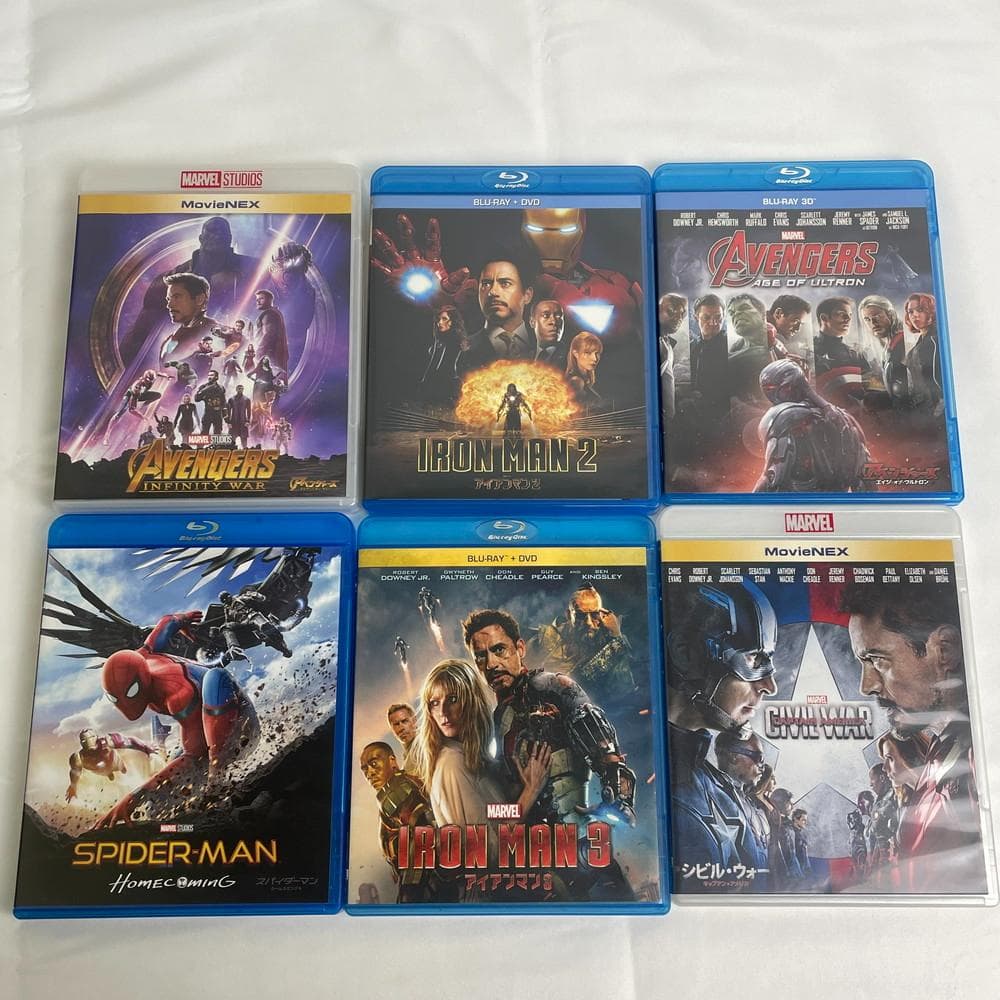 Others Marvel 6 Dvd 02049
