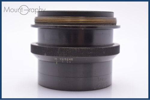 Large -Size Medium Format Camera (Film) Fujifilm Rectar F4.5 #Yk8284