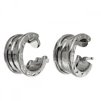 Bvlgari Earrings (For Both Ears) B-Zero1 18 Wg Au750 K18 13.3G
