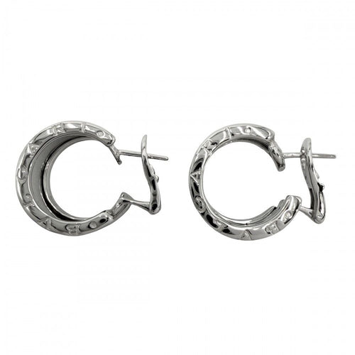 Bvlgari Earrings (For Both Ears) B-Zero1 18 Wg Au750 K18 13.3G