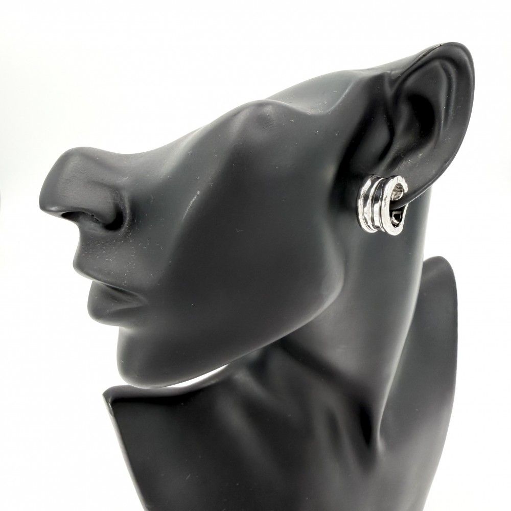 Bvlgari Earrings (For Both Ears) B-Zero1 18 Wg Au750 K18 13.3G