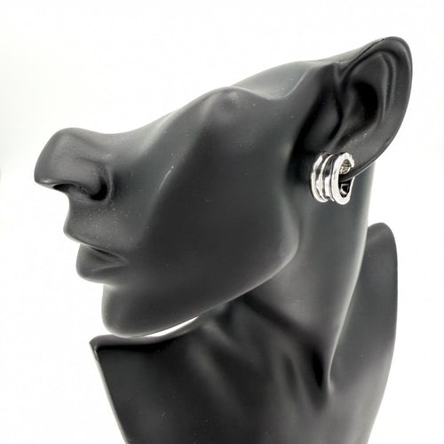 Bvlgari Earrings (For Both Ears) B-Zero1 18 Wg Au750 K18 13.3G
