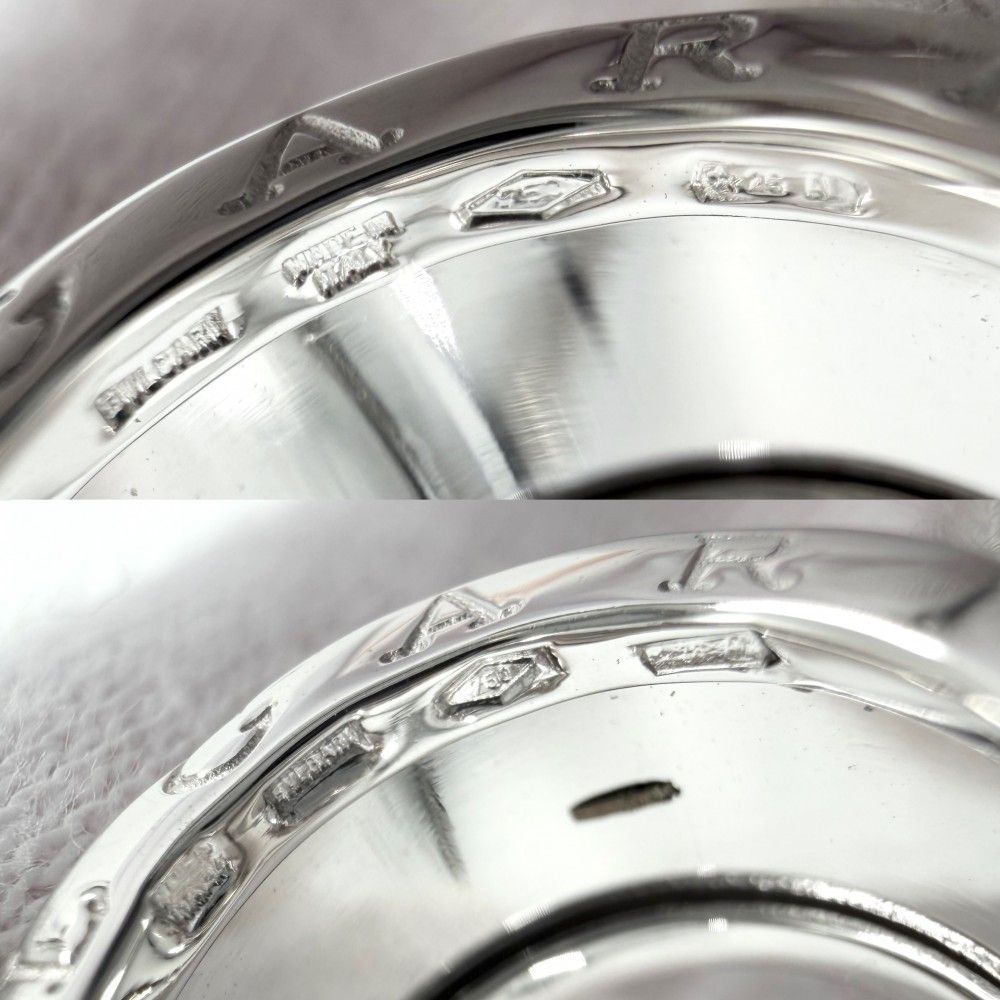 Bvlgari Earrings (For Both Ears) B-Zero1 18 Wg Au750 K18 13.3G