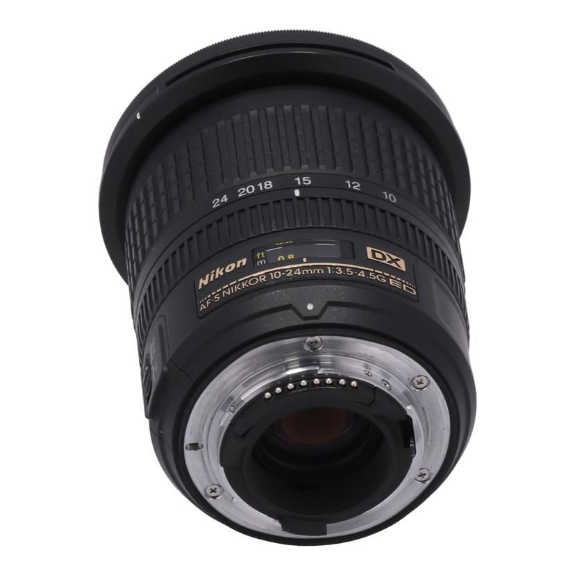 Nikon Video Camera Lens /10 Af-S Dx 10-24Mm F3.5-4.5G Ed B 22