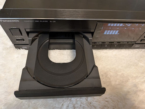 Panasonic Cd, Md Cassette Decks Compact Disc Player Sl-D9
