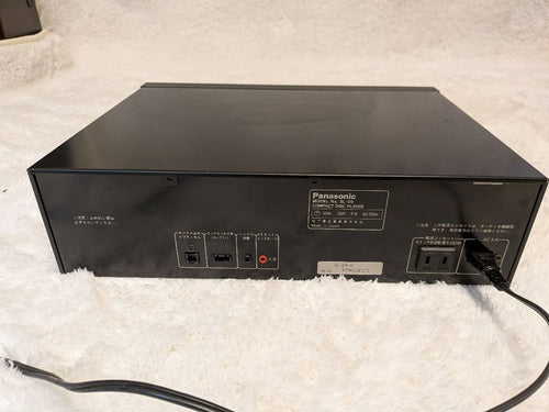 Panasonic Cd, Md Cassette Decks Compact Disc Player Sl-D9