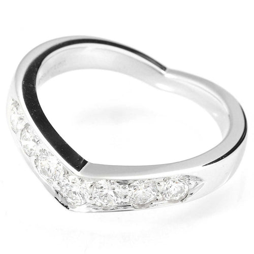 Tiffany Ring Tiffany&Co. Pt950 V 7 Ok