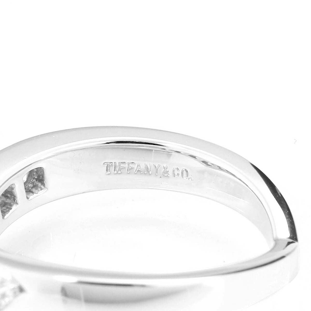 Tiffany Ring Tiffany&Co. Pt950 V 7 Ok
