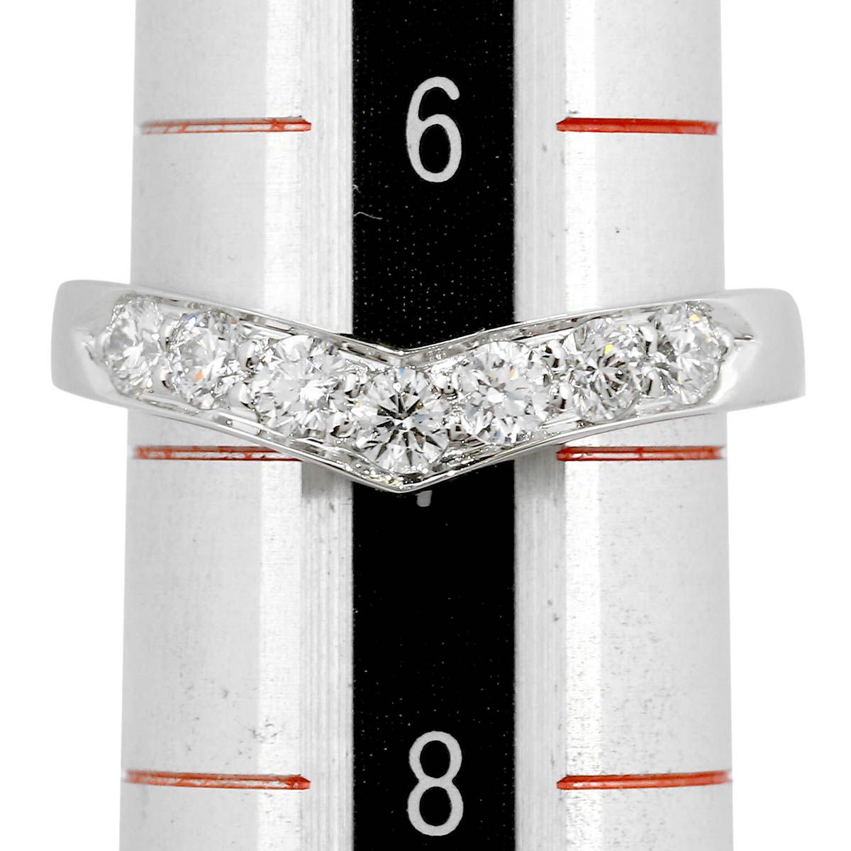 Tiffany Ring Tiffany&Co. Pt950 V 7 Ok