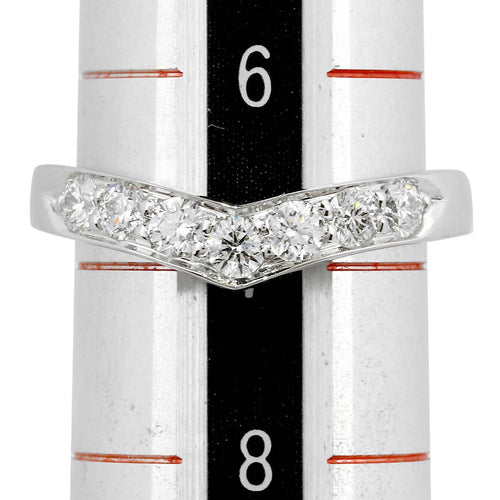 Tiffany Ring Tiffany&Co. Pt950 V 7 Ok