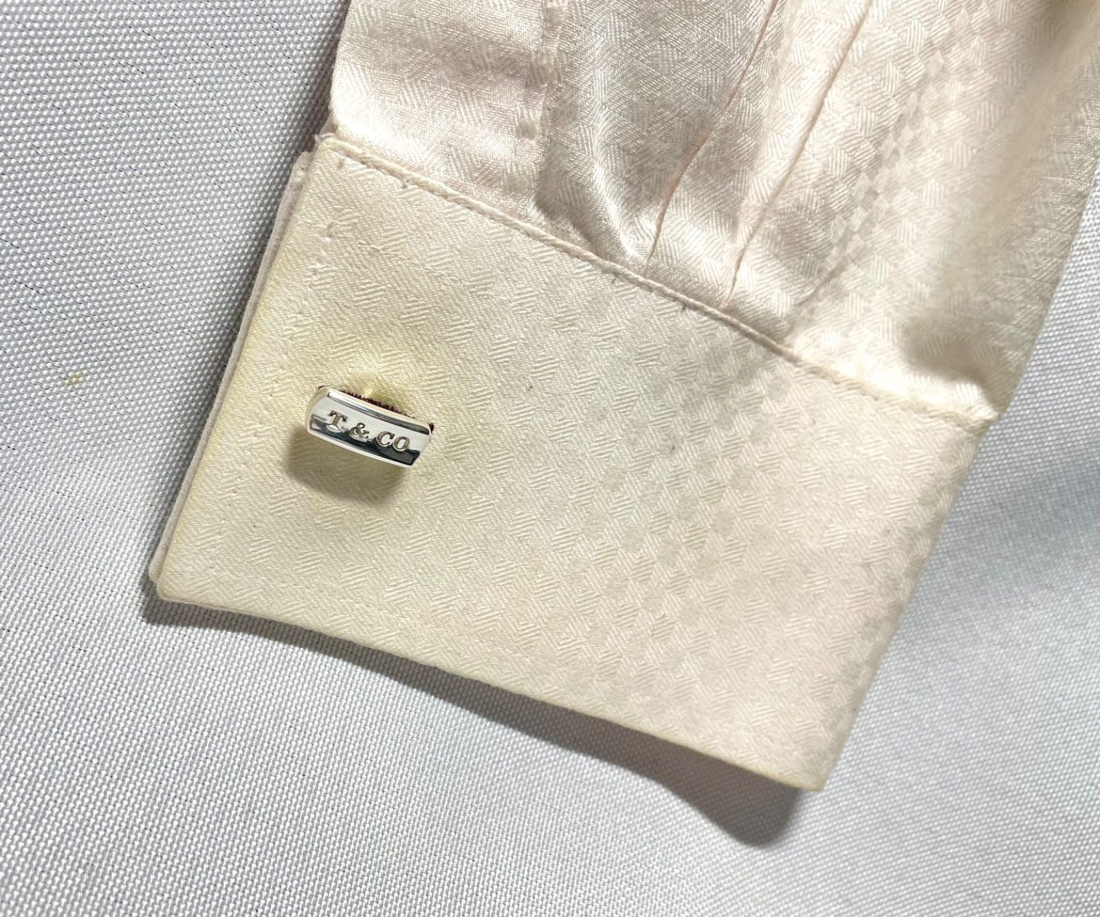 Tiffany Cufflinks T&Co 1837 Sv925