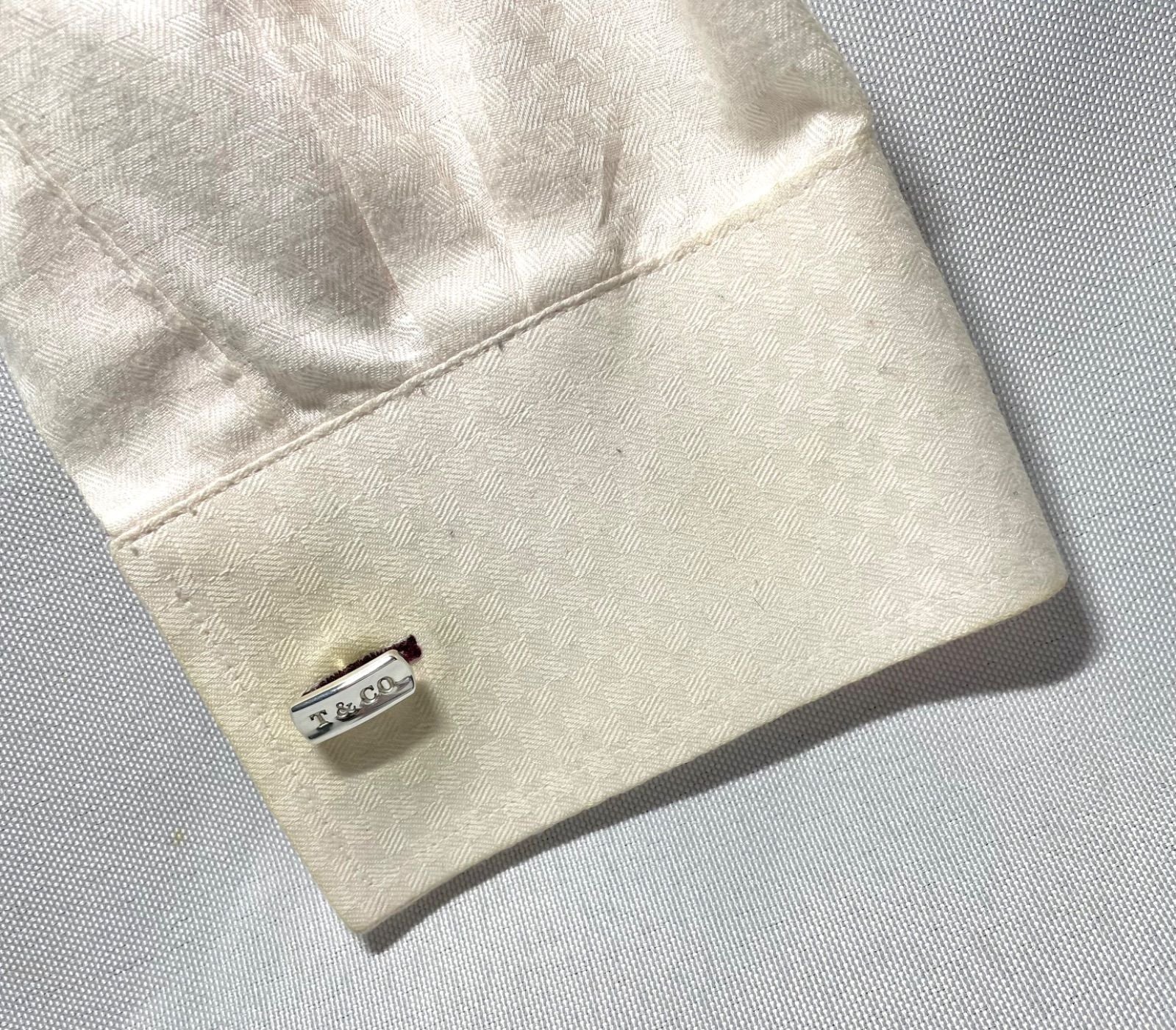 Tiffany Cufflinks T&Co 1837 Sv925