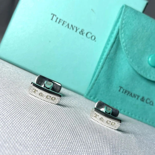Tiffany Cufflinks T&Co 1837 Sv925